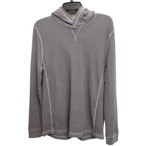 TREASURE & Bond gray thermal lightweight hoodie